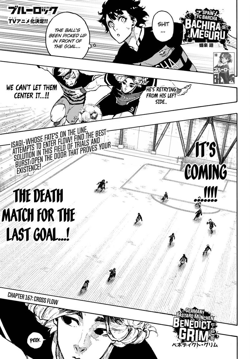 Blue Lock, Chapter 167 Blue Lock Manga Online
